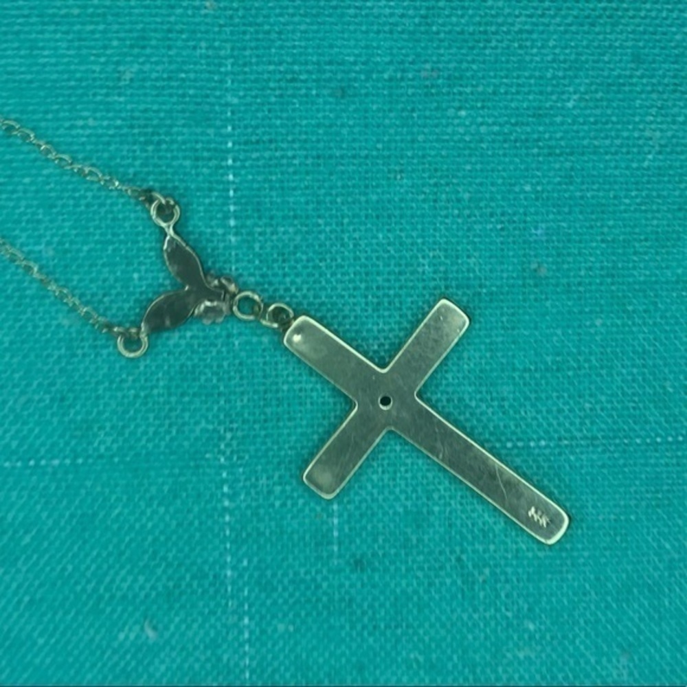 💝 VINTAGE Gold Cross - Picture 3 of 3